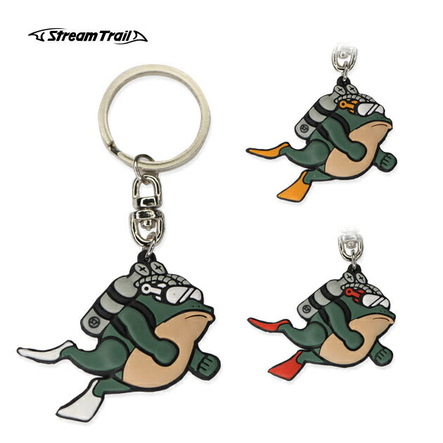ストリームトレイル ST DAVE KEYCHAIN DIVING（ST デイブ キーチェーン